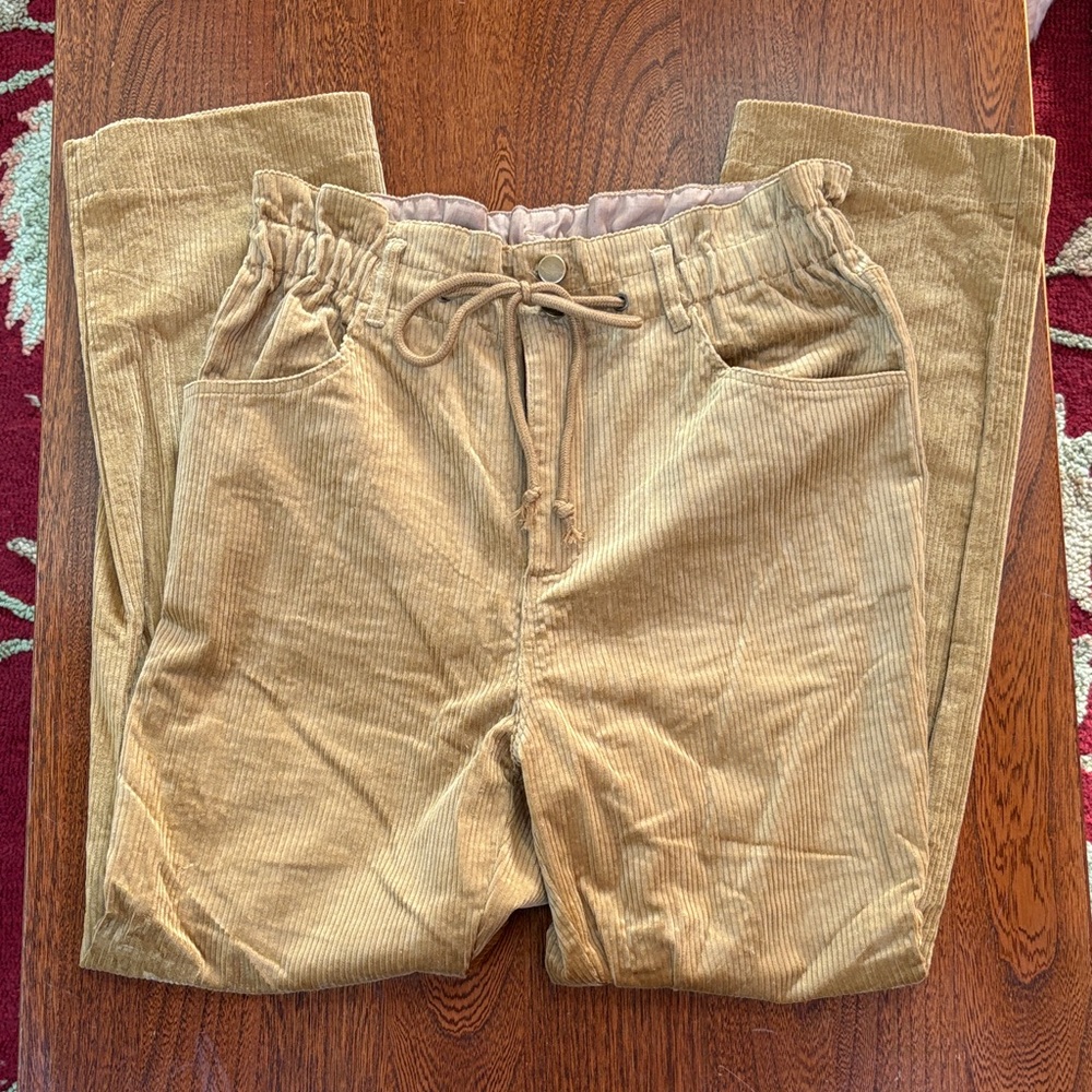 Piper & Scoot The Reign in Dijon Corduroy Pants Medium